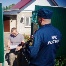 В Белгородской области проходят рейды по профилактике пожаров в частном секторе